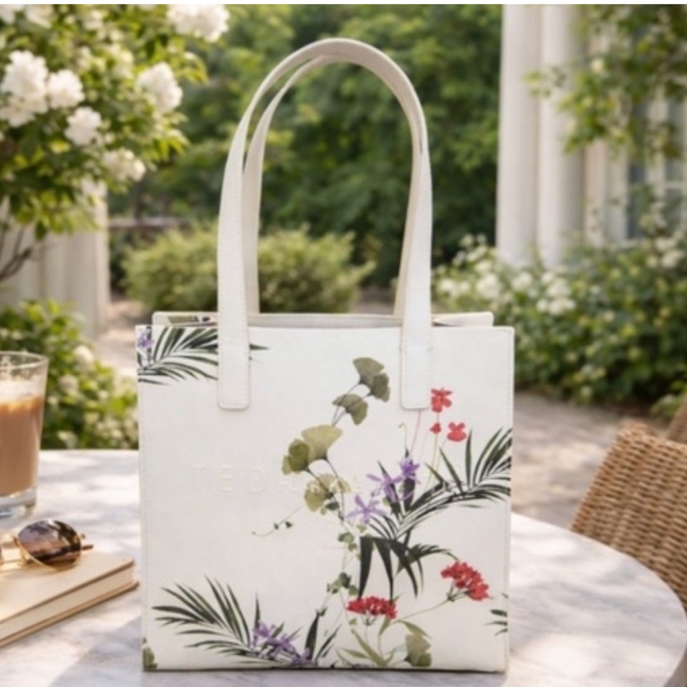 Ted Baker The Icon Small Floral Tote Bag, NWT